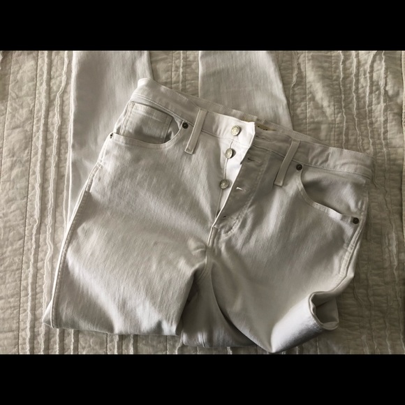Madewell white 10” high-rise skinny crop jeans - Picture 7 of 7
